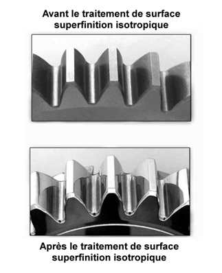 Tribofinition vilebrequin bi-cylindre