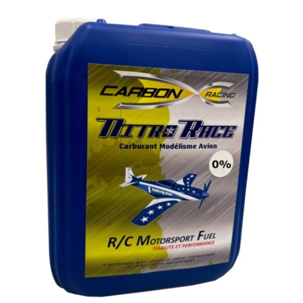 Carburant Avion 2T 0% Nitro - Bidon 5L