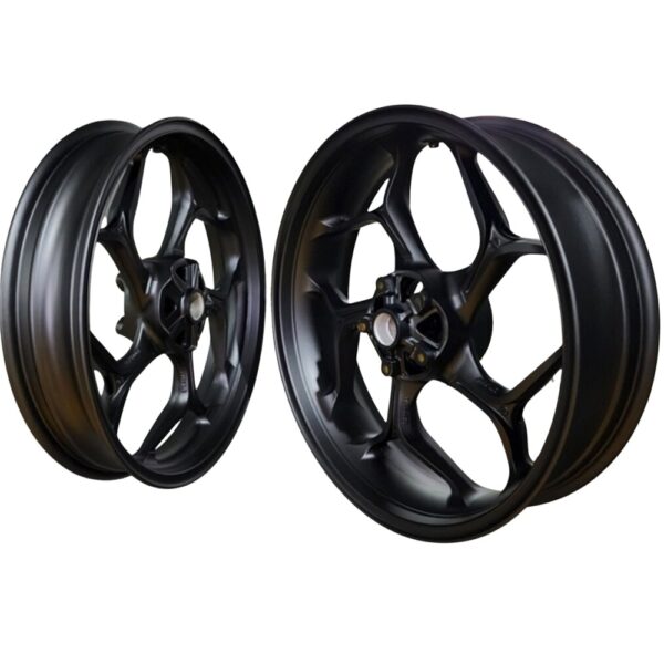 Thermolaquage/Epoxy jantes moto (la paire)